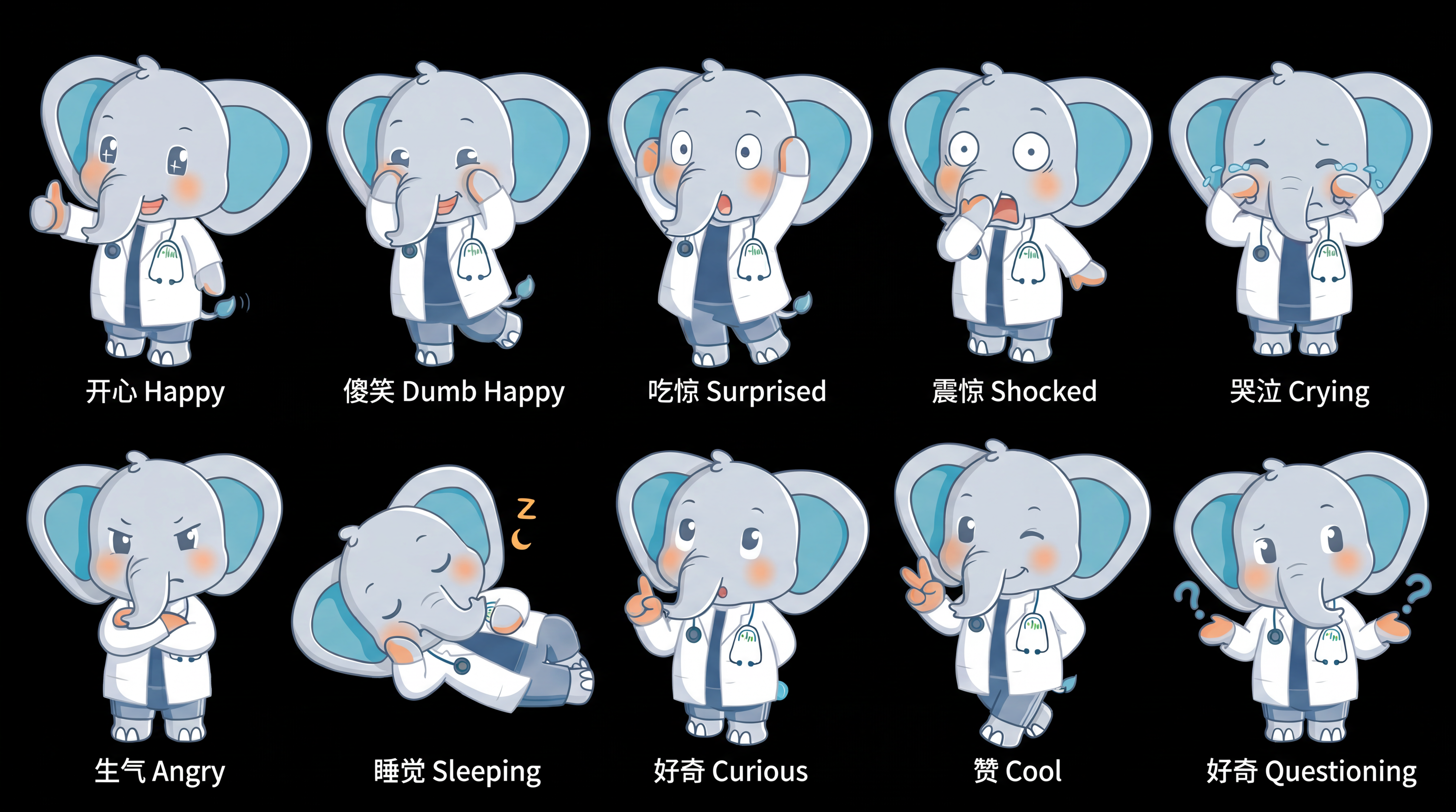 Expression emoji sheet